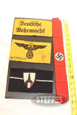 Assorted German Nazi arm bands,_1.jpg